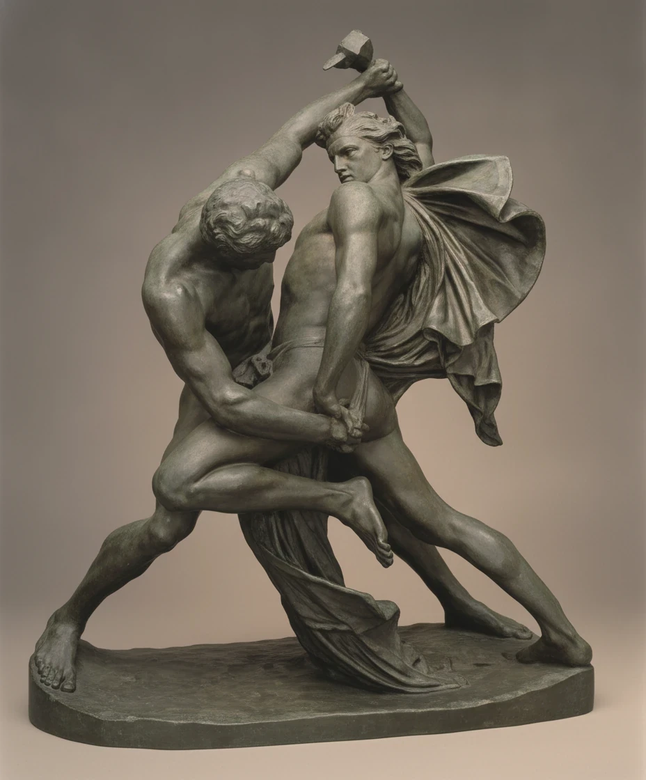 Bältespännaren av A. Molin, Nationalmuseum, Stockholm